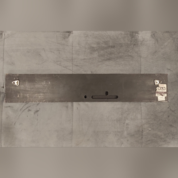 NWT " SIMPLIFY " WALL DECOR / ART DISTRESSED PAINT 24" HANGING WOOD WALL PLAQUE - Picture 6 of 7